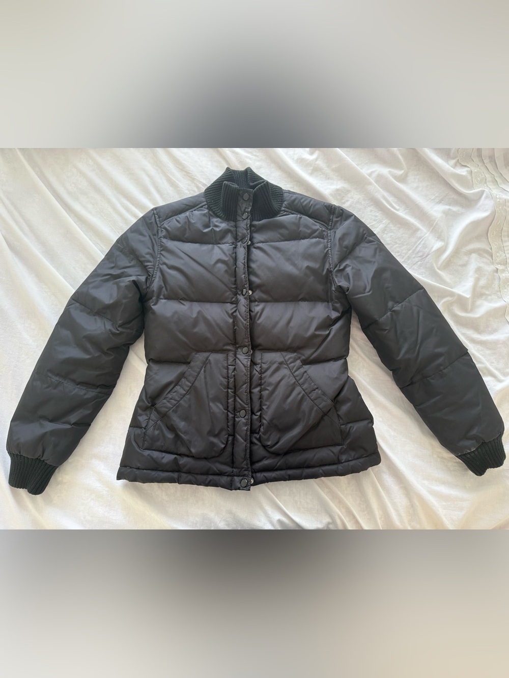 Club Monaco Down Black Puffer Jacket